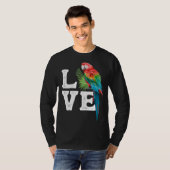T-shirt Macaw   Parrot Owner Tee Parrot Artwork (Devant entier)