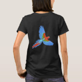 T-shirt Macaws volants colorés (Dos)