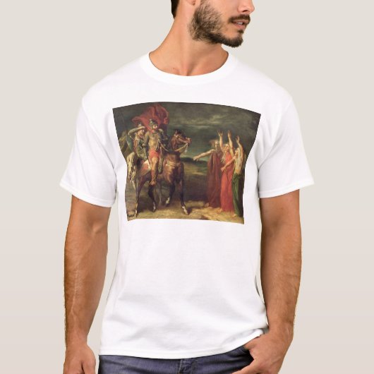 T-shirt Macbeth et les trois sorcières, 1855 (Devant)