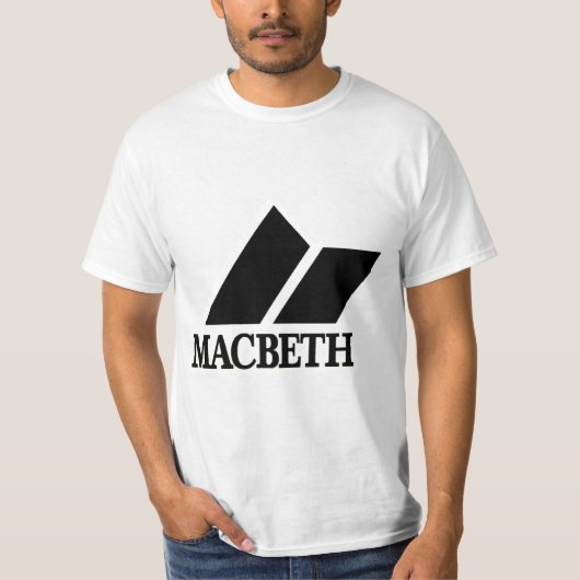 T-shirt Macbeth - Grunge (Devant)