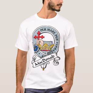T-shirt MacDonald d'insigne de clan de Donald