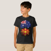T-shirt Macédoine Arbre australien macédonien (Devant entier)
