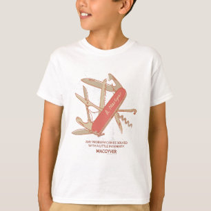 T-shirt MacGyver Original Series Multi Device