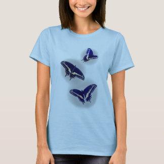 T-shirt Machaon trois noir