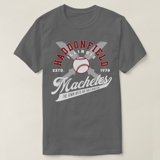 T-shirt machettes de Haddonfield (Design devant)