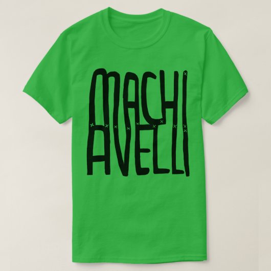 T-shirt Machiavelli 1 (Design devant)