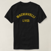 T-shirt Machiavelli vit (Design devant)
