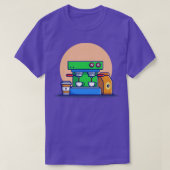 T-shirt Machine À Café Espresso Mugs Cup And Coffee Pack1 (Design devant)