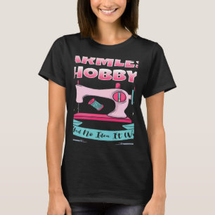 T-shirt Machine à coudre de chaudière sans défaut Hobby Fa