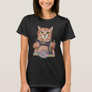 T-shirt Machine à coudre Kitty Cat Quilting pour couturièr