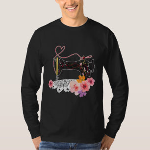 T-shirt Machine à coudre Seamstress Tailor Coudre Cadeau F