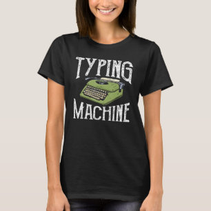 T-shirt Machine à écrire de l'auteur