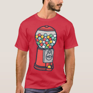 T-shirt Machine à gomme à mâcher