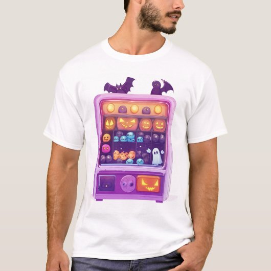 T-shirt Machine à griffe de bonbons (Devant)