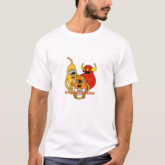 T-shirt Machine à jouets (Devant)