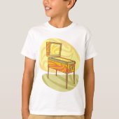 T-shirt Machine à pinball (Devant)