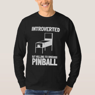 T-shirt Machine À Pinball Et Machine À Jeu D'Arcade - Intr