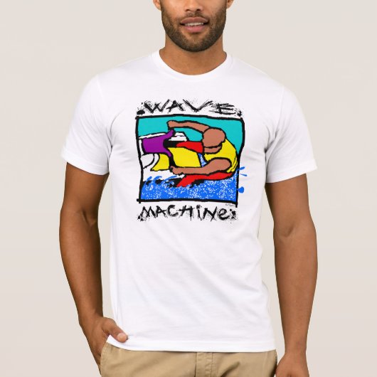 T-shirt Machine à vagues (Devant)