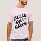 T-shirt Machine amoureuse mexicaine (Devant)