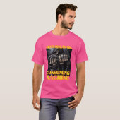 T-shirt Machine de consommation de microplastique drôle Ed (Devant entier)