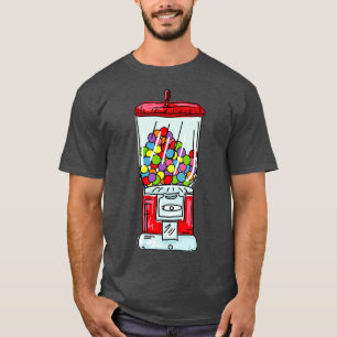 T-shirt Machine de gumball rétro