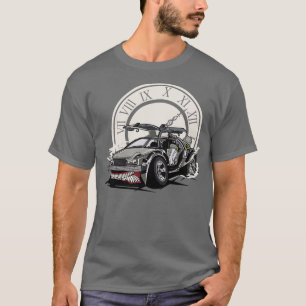 T-SHIRT MACHINE DE TEMPS DE VOITURE MONSTER
