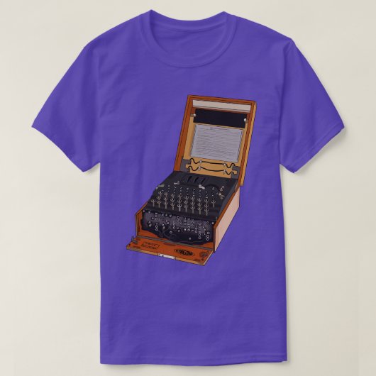 T-shirt Machine Enigma (Design devant)