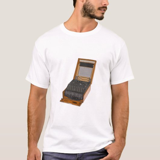 T-shirt Machine Enigma (Devant)