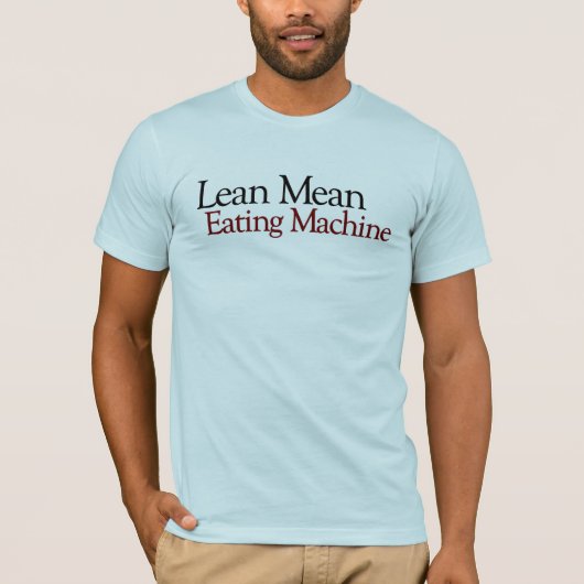 T-shirt Machine moyenne maigre de consommation (Devant)