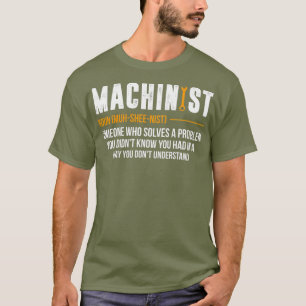 T-shirt Machine Noun CNC