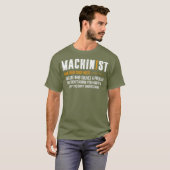 T-shirt Machine Noun CNC (Devant entier)