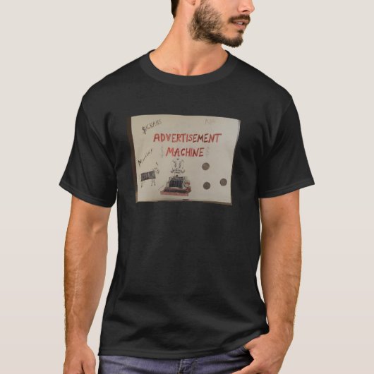 T-shirt Machine Publicitaire (Devant)