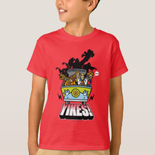 T-shirt Machine "Yikes de mystère !" Graphique