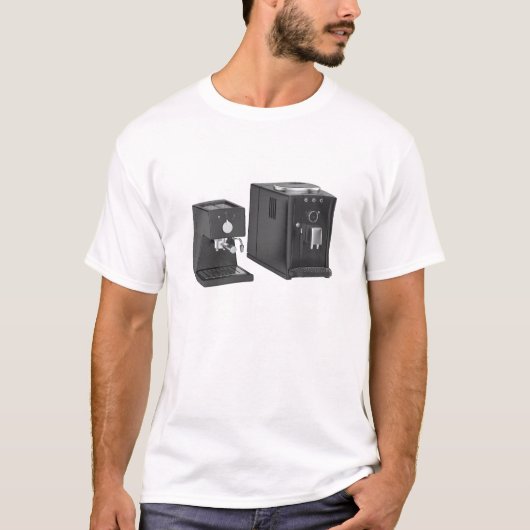 T-shirt Machines à café Espresso (Devant)