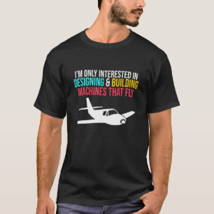 T-shirt Machines de construction Génie aérospatial G