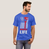 T-shirt Machinist Life Machine Operator Machining (Devant entier)