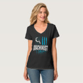 T-shirt Machinist Machine Operator Machining 78 (Devant entier)