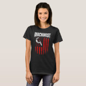 T-shirt Machinist Machine Operator Machining 79 (Devant entier)