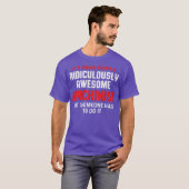 T-shirt Machiniste Doit À Machine Operator Machines (Devant entier)