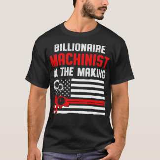 T-shirt Machiniste faisant usiner