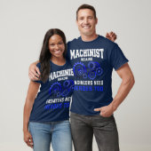T-shirt Machiniste Funny Opérateur CNC Plaisanterie Devis  (Unisexe)
