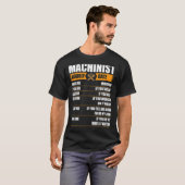 T-shirt Machiniste Gonna G84 jusqu'à elle M8´s Cnc 2 (Devant entier)