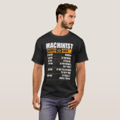 T-shirt Machiniste Gonna G84 jusqu'à elle M8´s Cnc 2 (Devant entier)