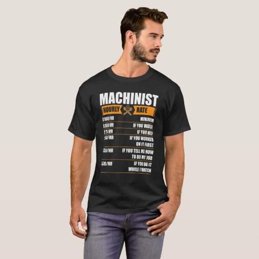 T-shirt Machiniste Gonna G84 jusqu'à elle M8´s Cnc 2 (Devant entier)