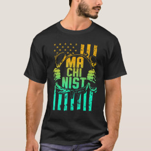 T-shirt Machiniste Machine Opérateur