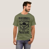T-shirt Machiniste Nous La Volonté Dirigée Par L'Ignorant (Devant entier)