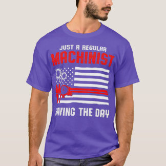 T-shirt Machiniste Saving Machine Operator Machines