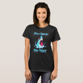 T-shirt Mâchoire prête pour ça Requin Océan Faune (Devant entier)