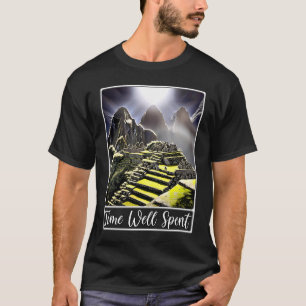 T-shirt Machu Picchu Cordillera Pérou Temps bien passé