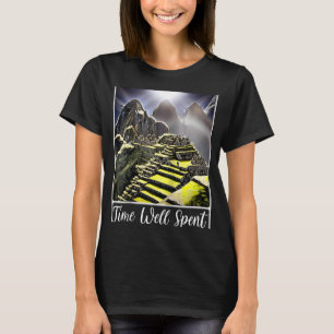 T-shirt Machu Picchu Cordillera Pérou Temps bien passé Rag
